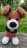 Knitted toy &quot;Dog ​​Patron&quot;