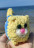 Knitted toy &quot;Gingerbread cat&quot; little